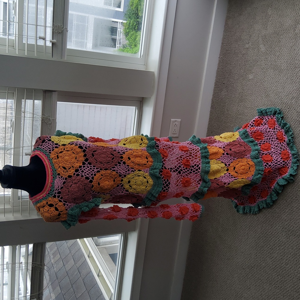 CeliaB Crochet Maxi Dress - Picture 9 of 16